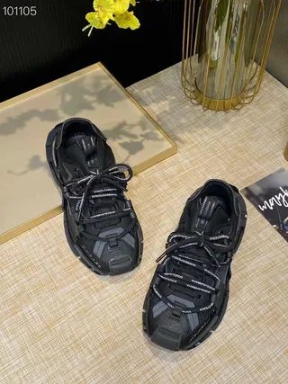 Balenciaga Track Trainer Black Chunky Sneakers 2