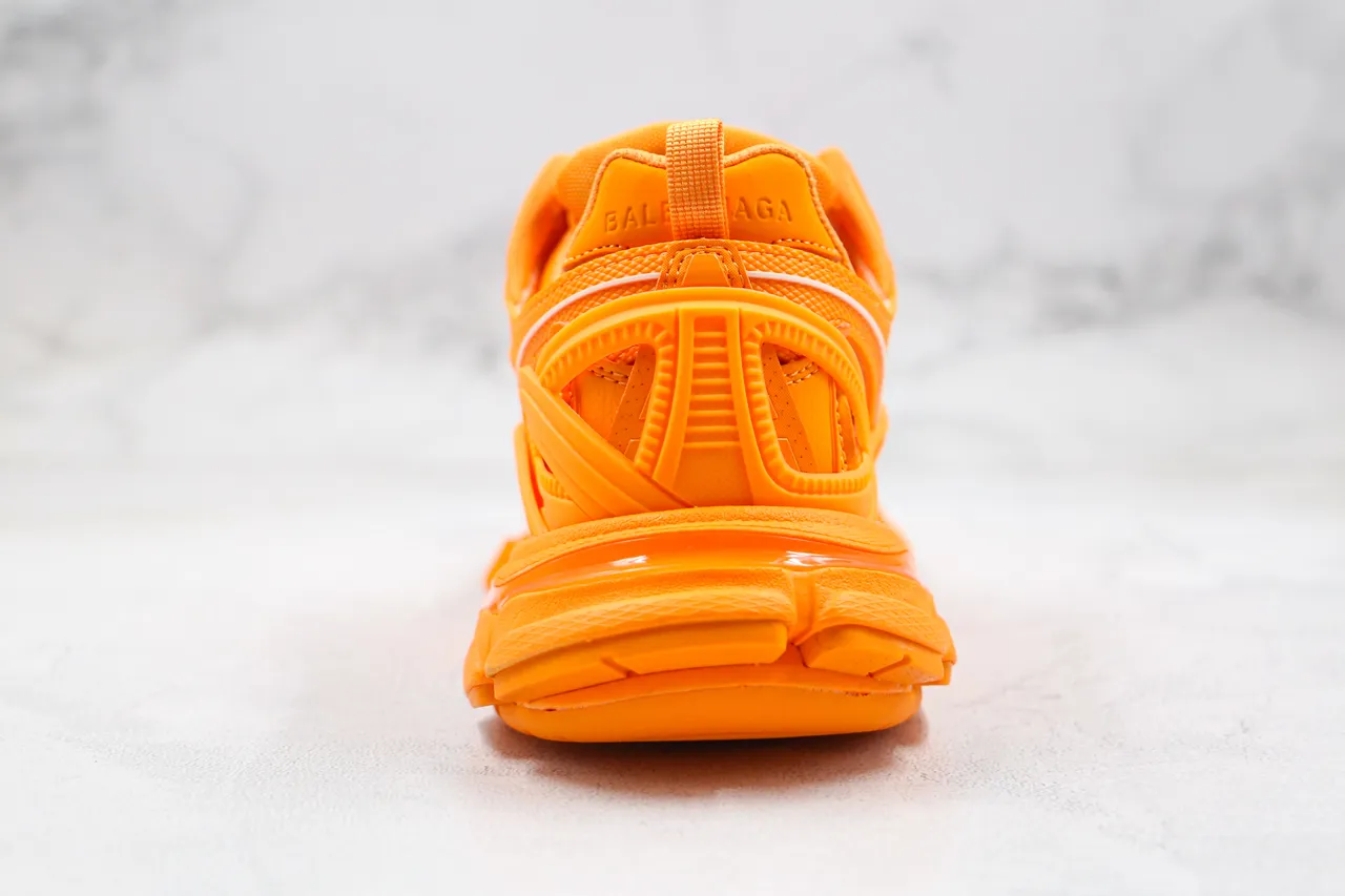 Balenciaga Track Trainer Baskets Chunky Orange 3