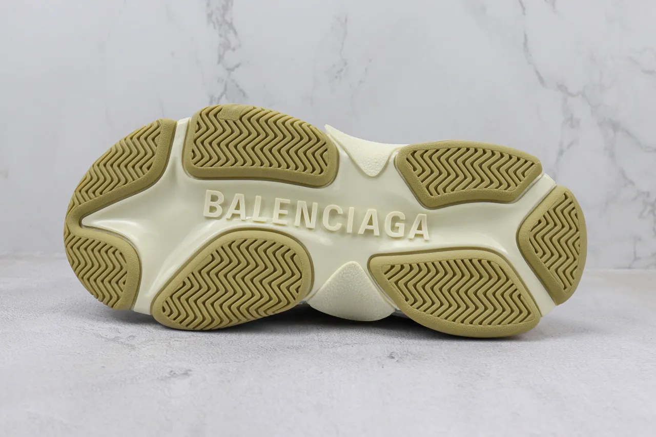 Balenciaga Track Trainer Chaussures épaisses rouges grises crème 8