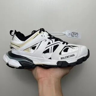 Balenciaga Track Trainer White Black Beige Chunky Sneakers