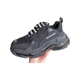 Balenciaga Triple S Black Chunky Sneakers