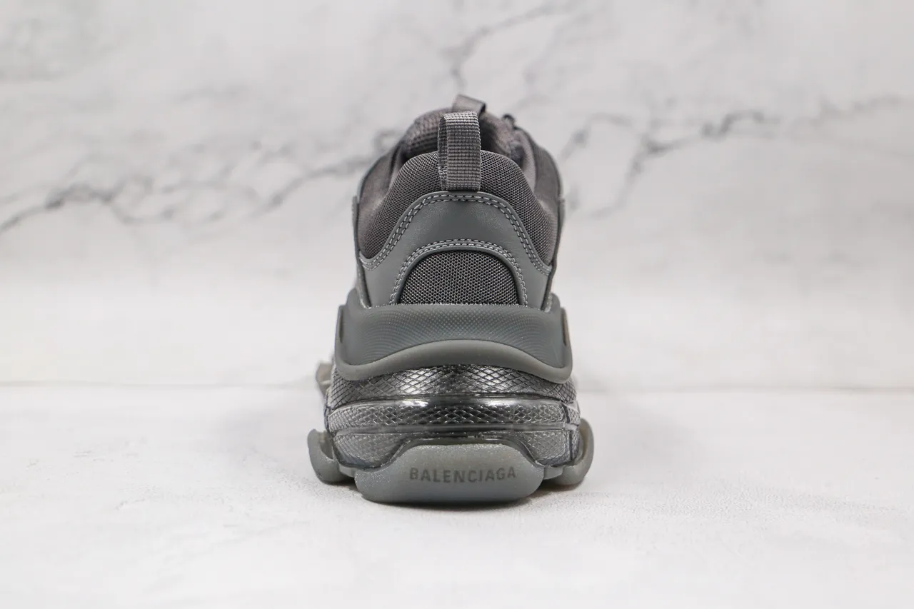 Balenciaga Triple S أحذية رياضية رمادية كاجوال 2