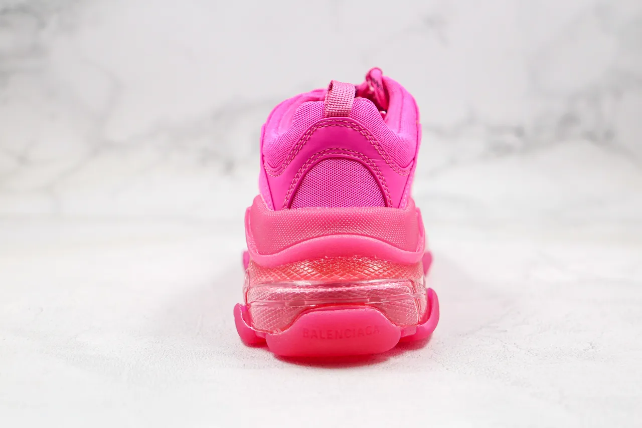 Balenciaga Triple S Pink sneakers à semelle épaisse 2