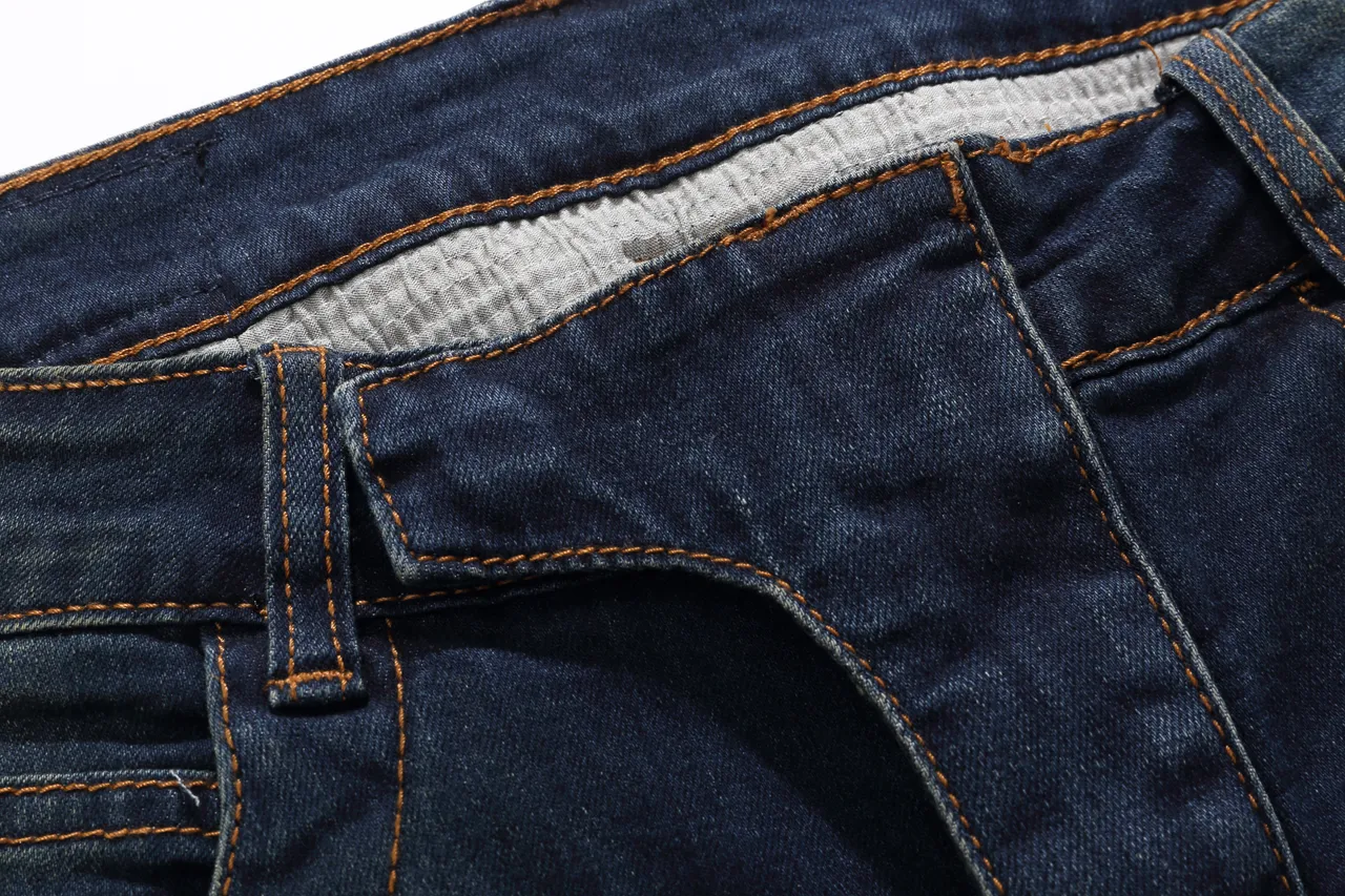 Balmain Distressed Indigo Paint-Splatter Denim Shorts 9