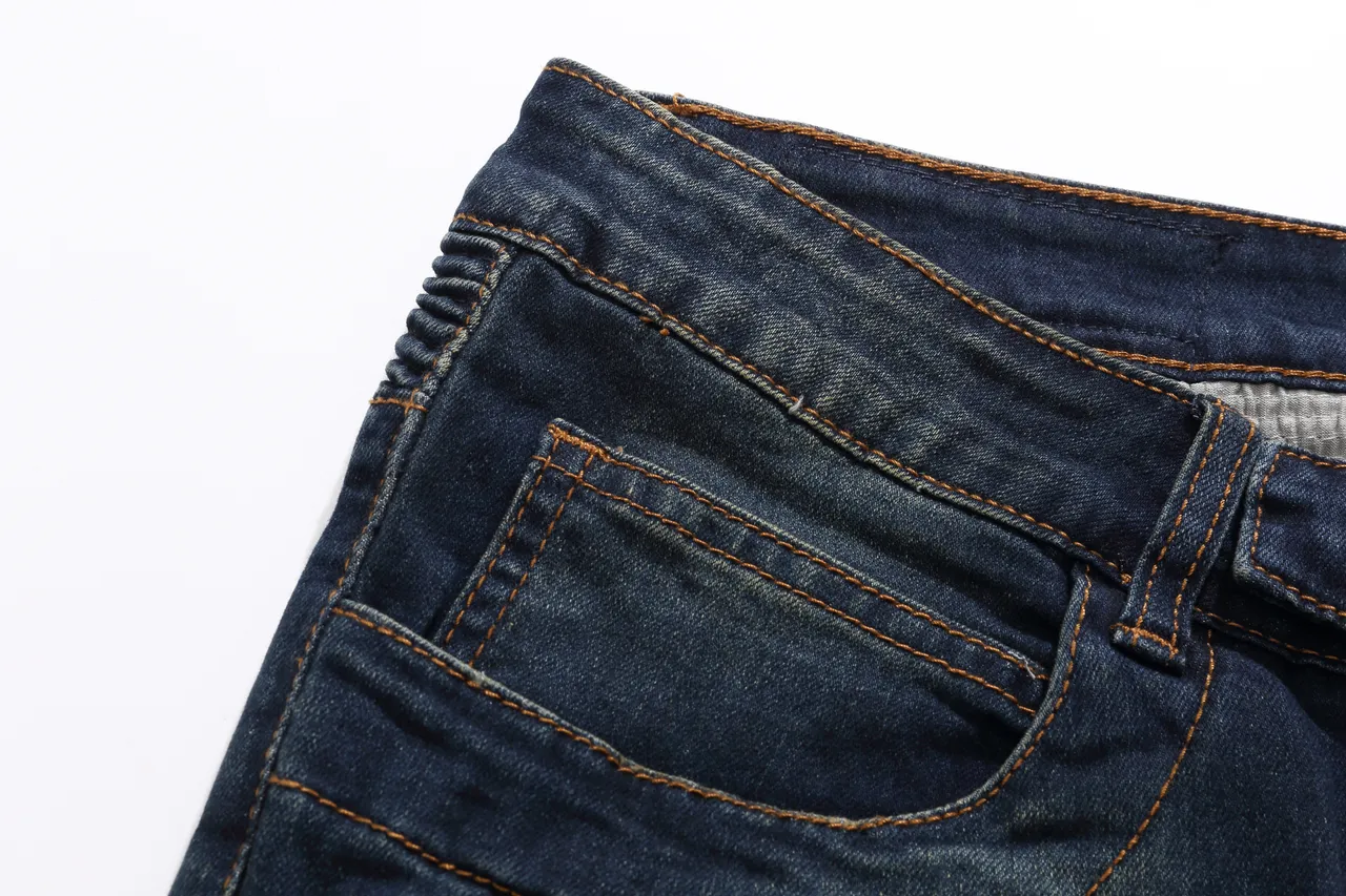 Balmain Distressed Indigo Paint-Splatter Denim Shorts 10