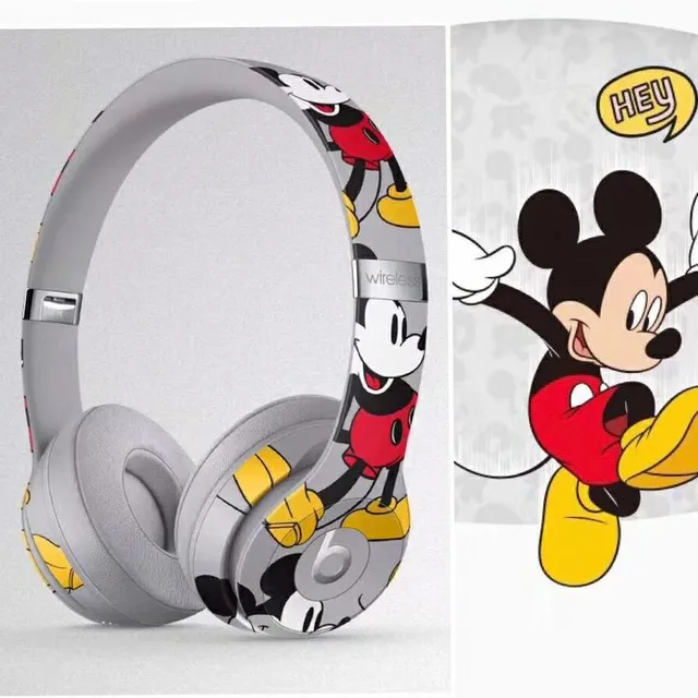 Beats Solo³ ميكي ماوس رمادي متعدد الألوان سماعات فوق الأذن 8