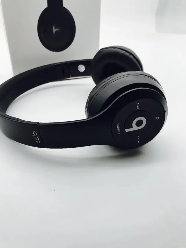 Beats Fones de Ouvido Sem Fio Preto Acabamento Mate Diadema Ajustável Over-ear 6