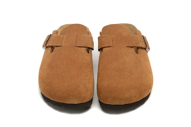 Birkenstock Arizona أحذية بني سويدي أعلى حزام مفرد ببوكل كاجوال 3