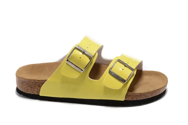 صنادل كاجوال Birkenstock أريزونا أصفر باترنت 4