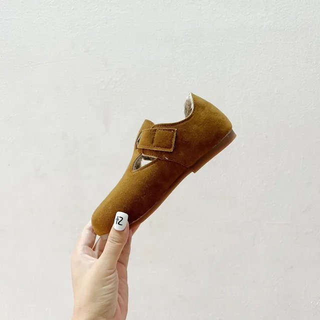 Birkenstock Boston বাচ্চাদের সুয়েড শিয়ারলিং-লাইন্ড লোফার্স 7