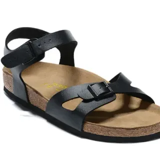 Birkenstock Mayari काला केजुअल सैंडल