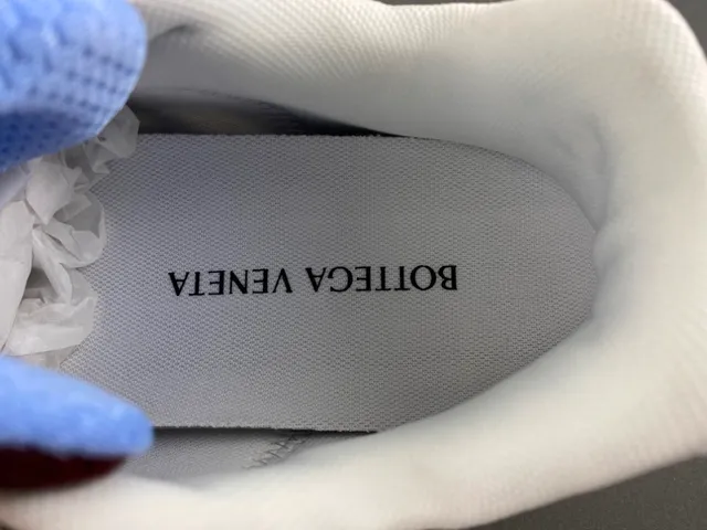 Bottega Veneta Cassette Mesh and Synthetic Cage Sneaker 7