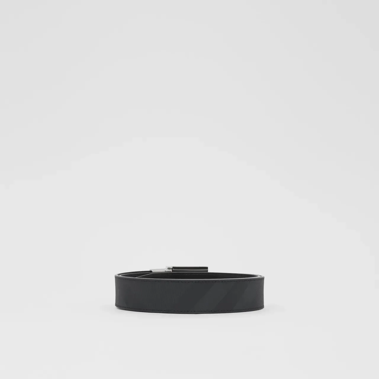 Burberry Knight Ceinture en cuir texturé réversible 4