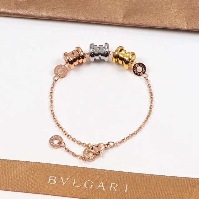 Bvlgari B.zero1 Multi-Tone Tubular Bead Bracelets 4