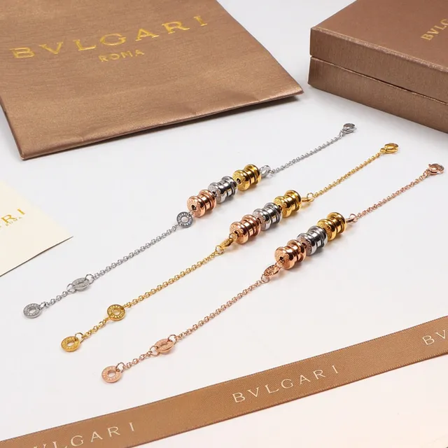 Bvlgari B.zero1 Multi-Tone Tubular Bead Bracelets 5