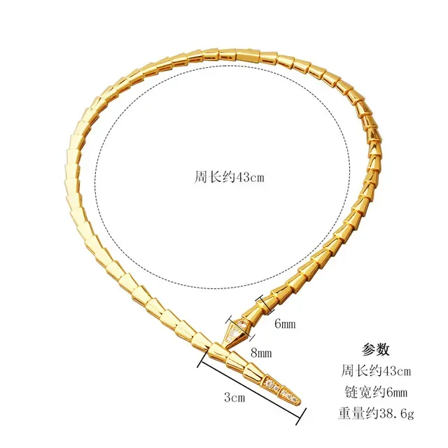 Bvlgari Serpenti Articulated Diamond-Pavé Snake Necklace 2
