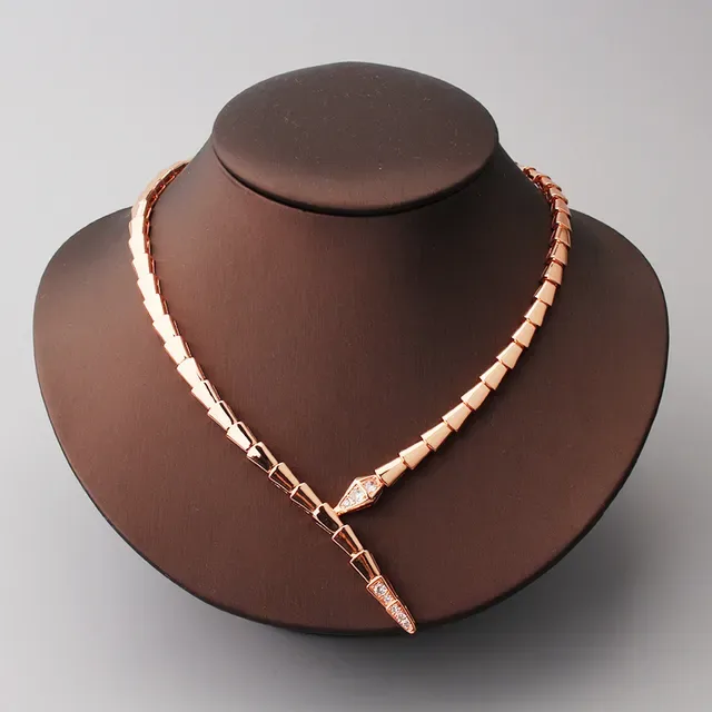 Bvlgari Serpenti Articulated Diamond-Pavé Snake Necklace 4