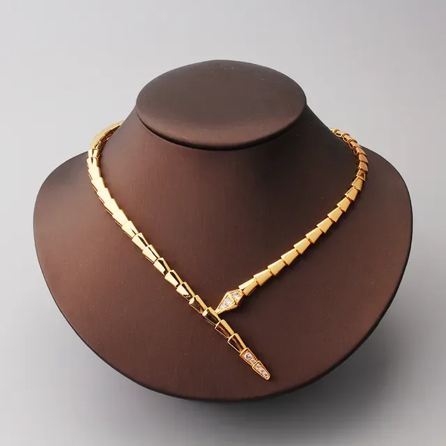 Bvlgari Serpenti Articulated Diamond-Pavé Snake Necklace 5