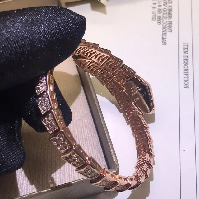 Bvlgari Serpenti Pavé Diamond and Onyx Coil Bracelet 3