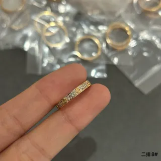 Cartier Juste un Clou Double Row Pavé Gold Ring