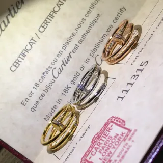 Cartier Juste un Clou Multi-Band Pavé خاتم الماس