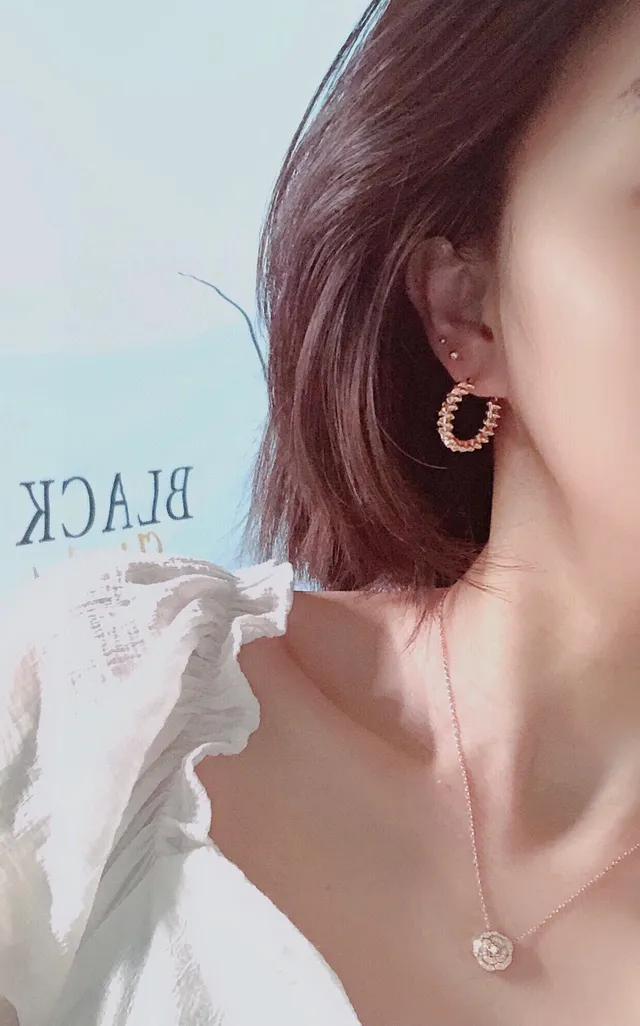 Cartier Juste un Clou Spiked Stud Hoop Earrings 2