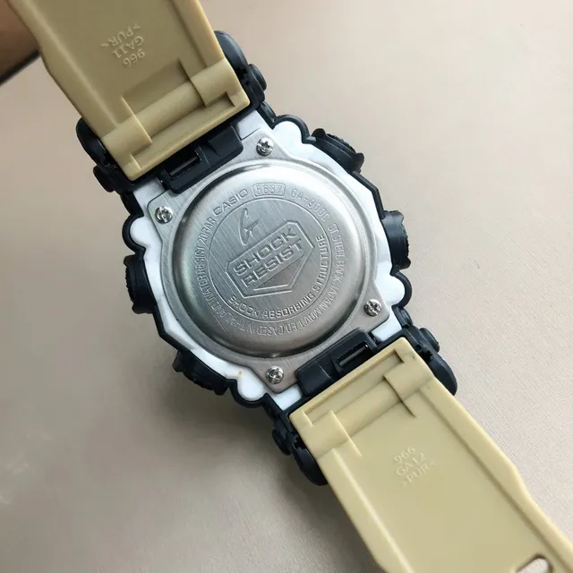 Casio G-Shock GA-100 أسود ساعة رياضية تناظرية-رقمية 4