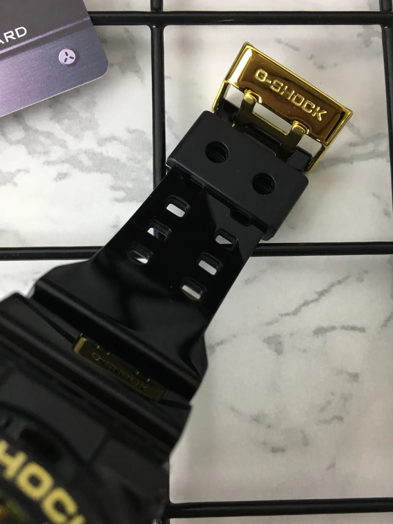 Casio G-Shock GA-100 Black and Gold Sports Watch 5