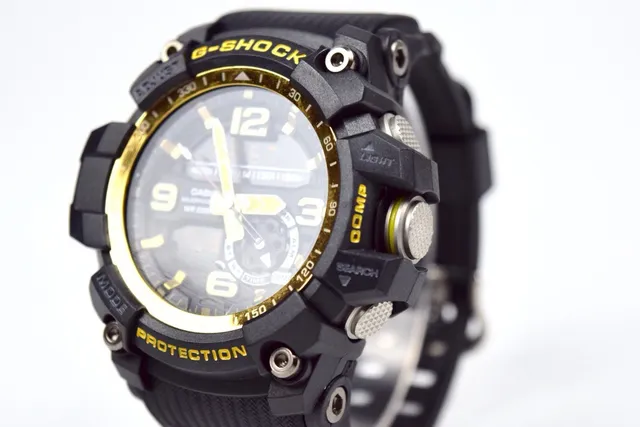 Casio G-Shock Mudmaster Black and Gold স্পোর্টস ওয়াচ 8