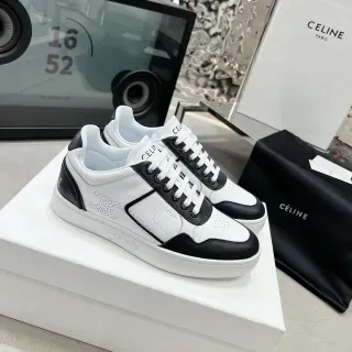 Céline CT-01 حذاء رياضي أسلوب حياة جلد ثنائي اللون