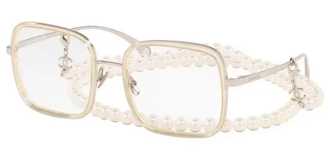 Chanel Square Acetate and Gold-Tone Gradient Sunglasses 3