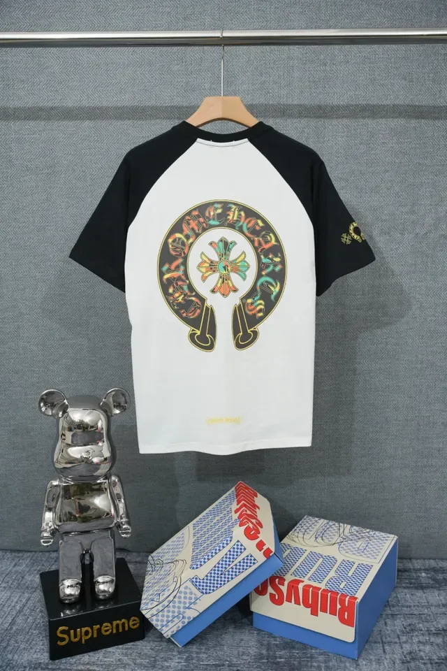 Chrome Hearts Cross Embroidery Raglan Sleeve T-Shirt 2
