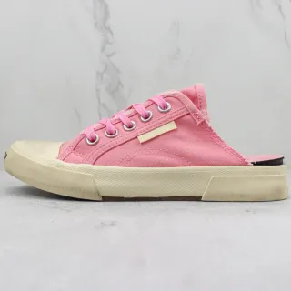 Converse Pink Beige Low-Top Upper Canvas Shoes