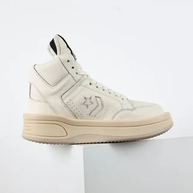 Converse Weapon Off-White Couro High-Top Lifestyle Sneakers 7