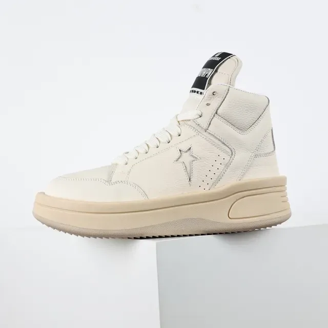 Converse Weapon Off-White Couro High-Top Lifestyle Sneakers 9