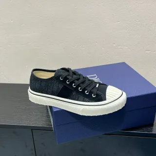 Dior B23 Monogram Black and White Lifestyle Sneakers
