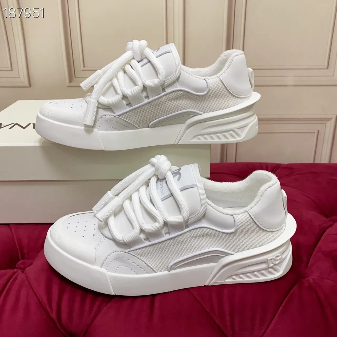 Dolce & Gabbana NS1 White Chunky Lifestyle Sneakers 3