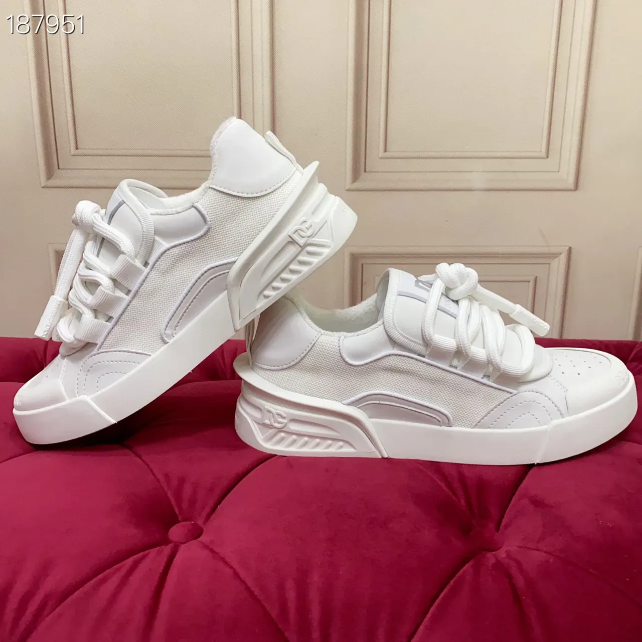 Dolce & Gabbana NS1 White Chunky Lifestyle Sneakers 8