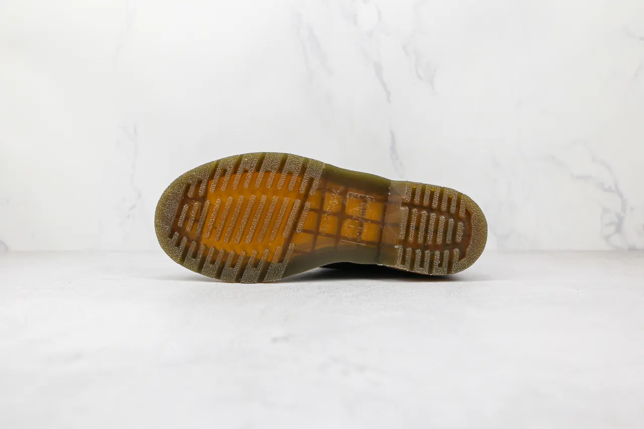 Dr. Martens 1460 काला पेब्ल्ड लेदर 8-आई मर्टिन बूट 3