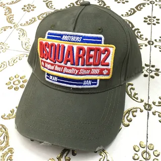 Dsquared2 Hermanos Parche Delantero Navy Gorra de Béisbol 3