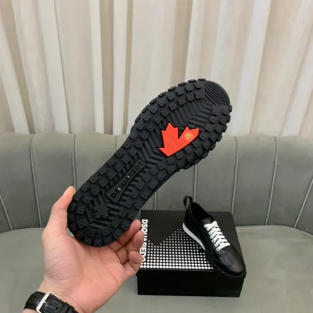 Dsquared2 ICON Black and White Lifestyle Sneakers 2
