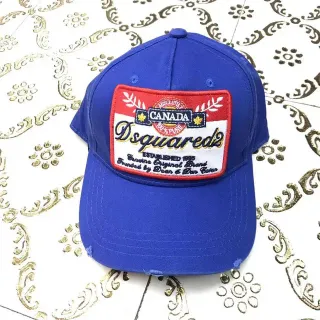 Dsquared2 ICON Canada Patch রয়েল ব্লু বেসবল ক্যাপ