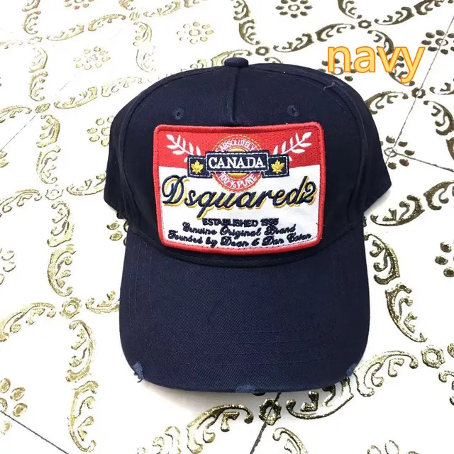Dsquared2 ICON Canada Patch قبعة بيسبول أزرق رويال 2