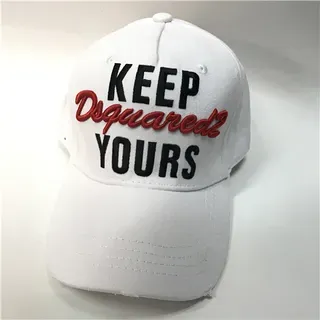 Dsquared2 ICON KEEP Dsquared2 YOURS White Baseball Cap