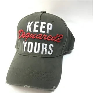 Dsquared2 ICON KEEP Dsquared2 YOURS সাদা বেসবল ক্যাপ 3