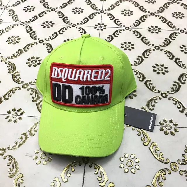 Dsquared2 ICON Patch Logo Casquette de baseball Verte Militaire 4