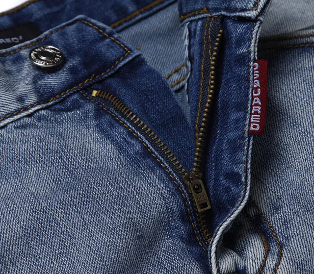 Dsquared2 Shoe Pocket shorts de denim lavagem leve 6