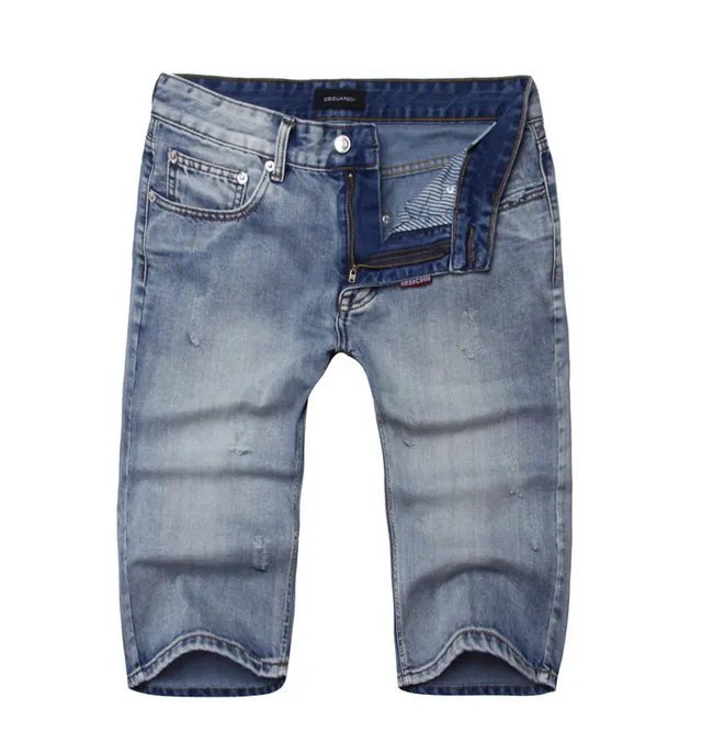 Dsquared2 Shoe Pocket shorts de denim lavagem leve 7