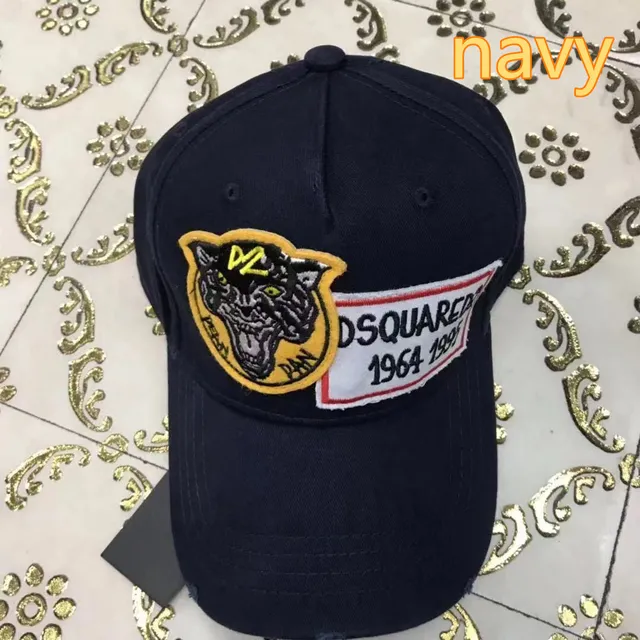 Dsquared2 Patch Tigre Vert Olive Casquette de Baseball 2