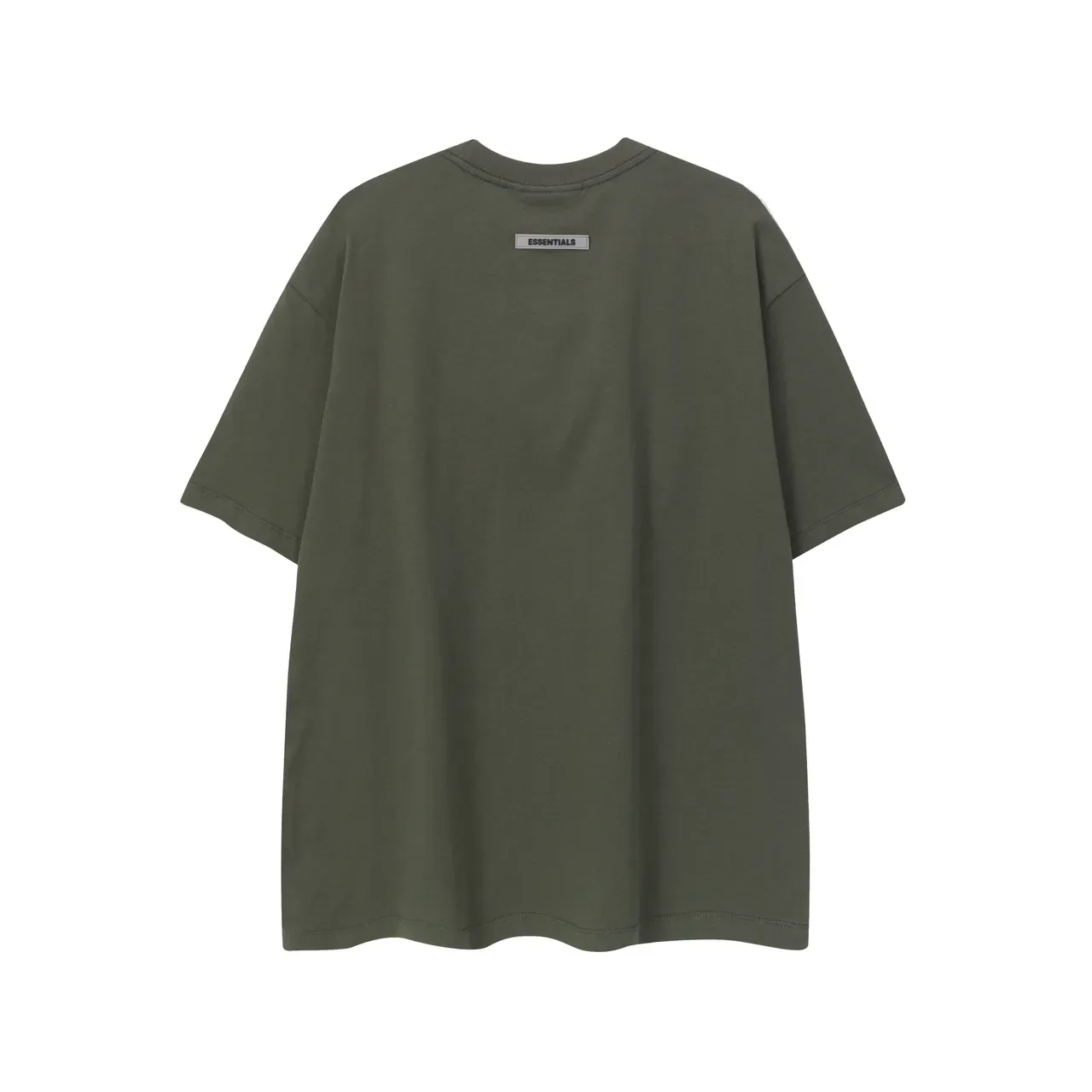 تيشيرت Fear of God Essentials بشعار بارز وقصة فضفاضة 4